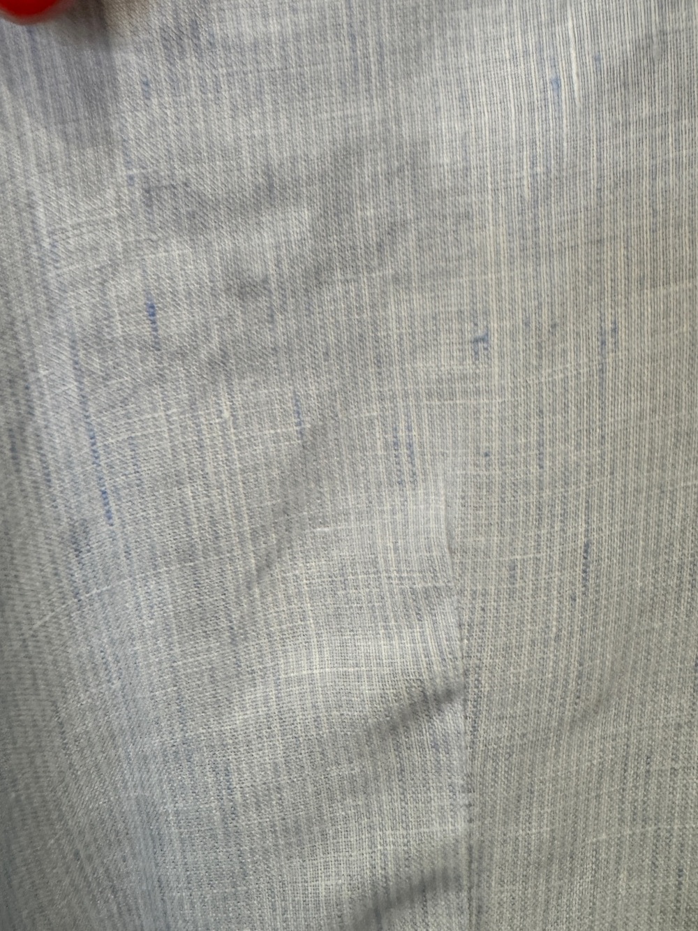 Gorsuch 100% Linen Button Front Shirt Bundle Pink & Blue Embroidered Collar - Picture 11 of 11
